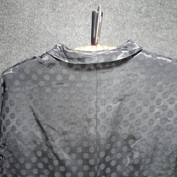 1950's Black Polka Dot Circle Dress by Neusteters - Picture 4 of 8